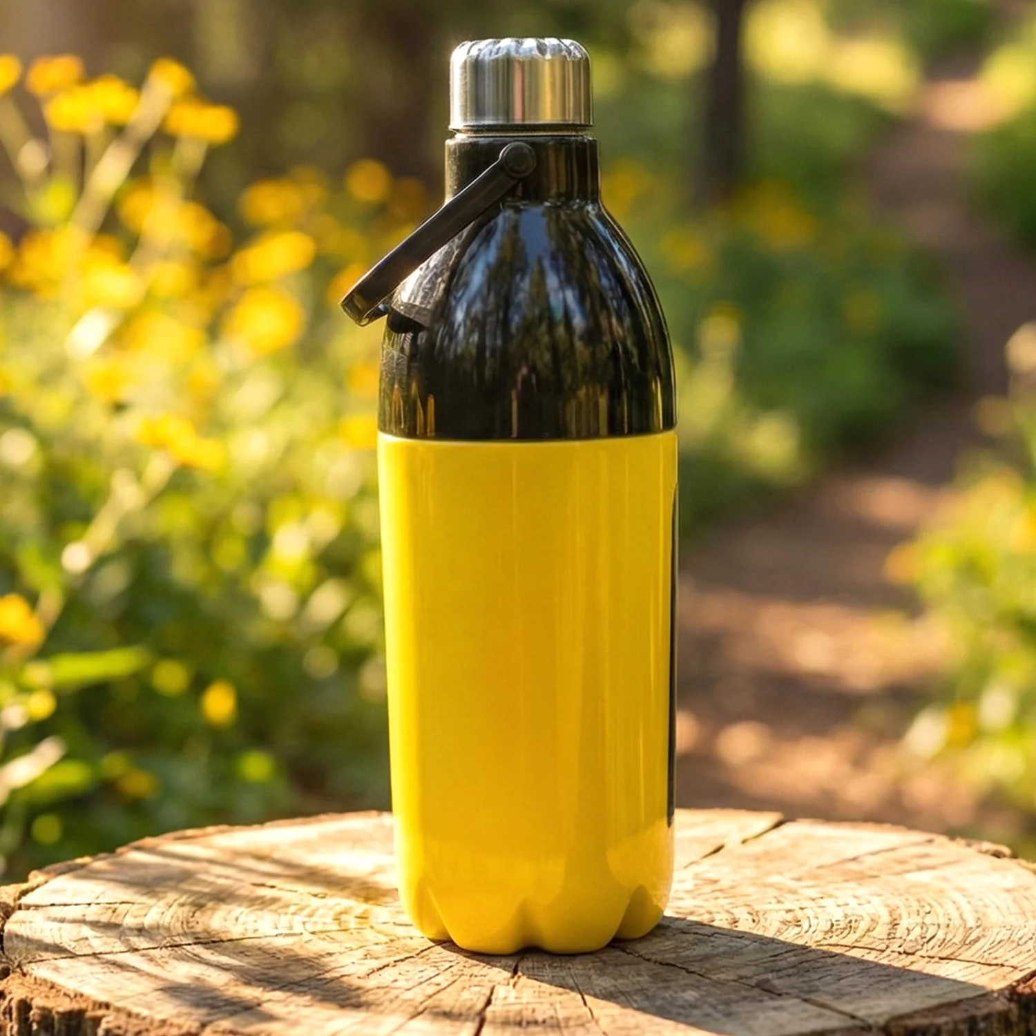 Leakproof Water Bottle with Carry Strap, Strong Lid and Easy Grip Design (1400 ML) - Image 3
