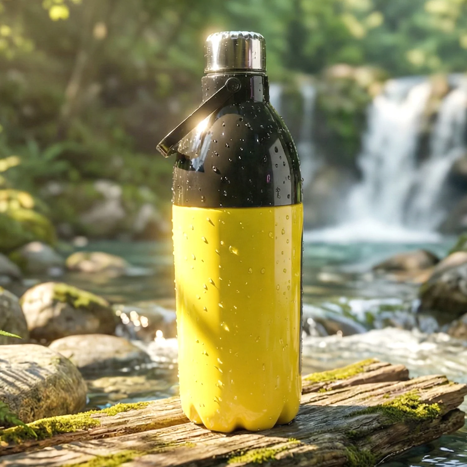 Leakproof Water Bottle with Carry Strap, Strong Lid and Easy Grip Design (1400 ML) - Image 4