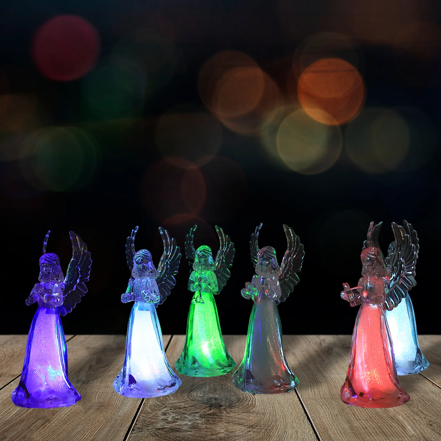 LED Angel Decorative Lights (6 Pc / Set) - Image 3