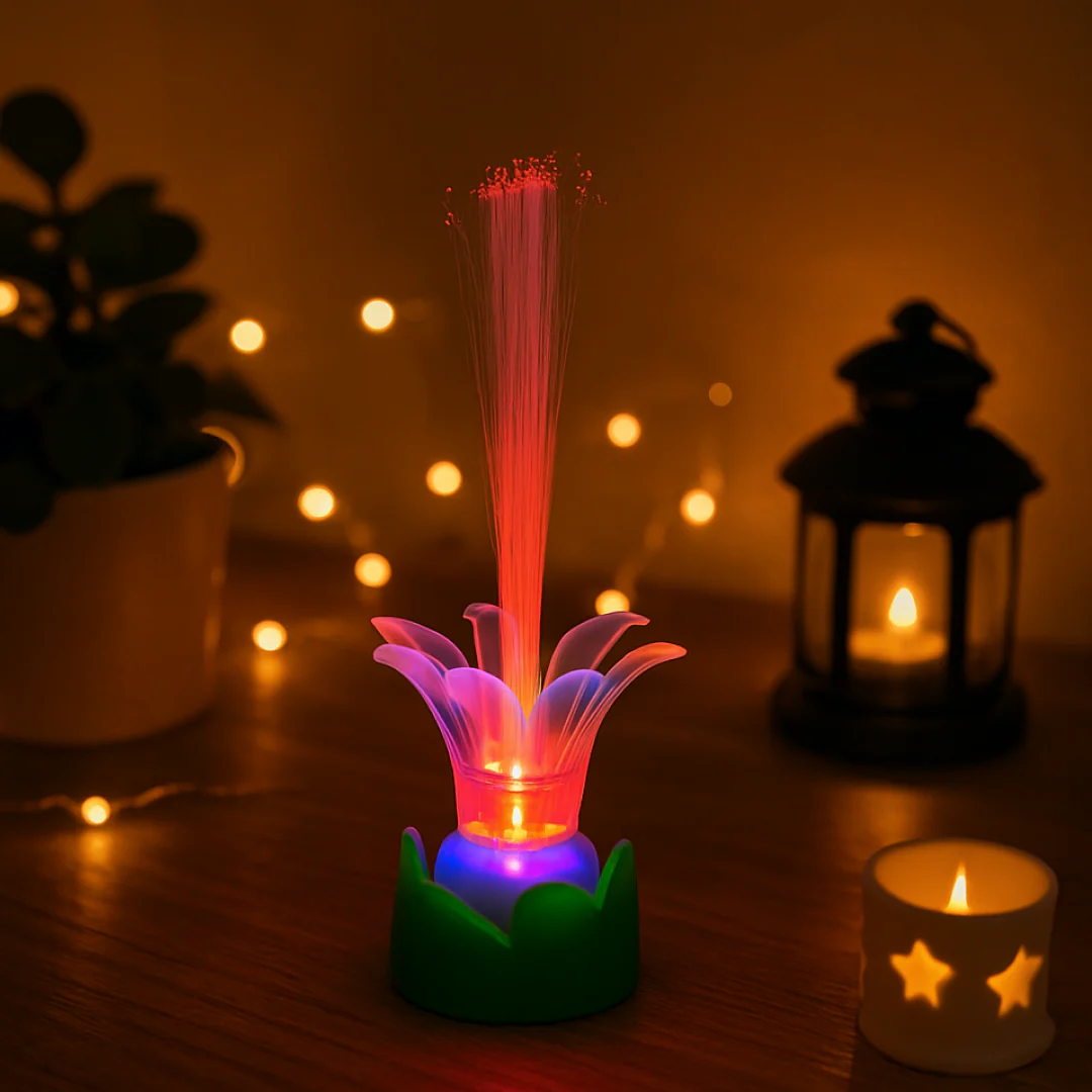 LED Candlelight Colourful Candle Decoration LED Light, (1 Pc / Multicolor Light) - Image 2