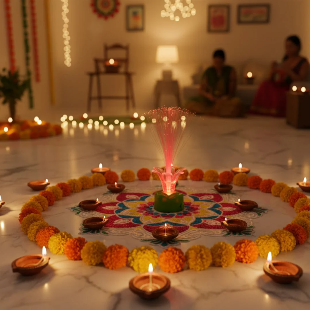 LED Candlelight Colourful Candle Decoration LED Light, (1 Pc / Multicolor Light) - Image 5