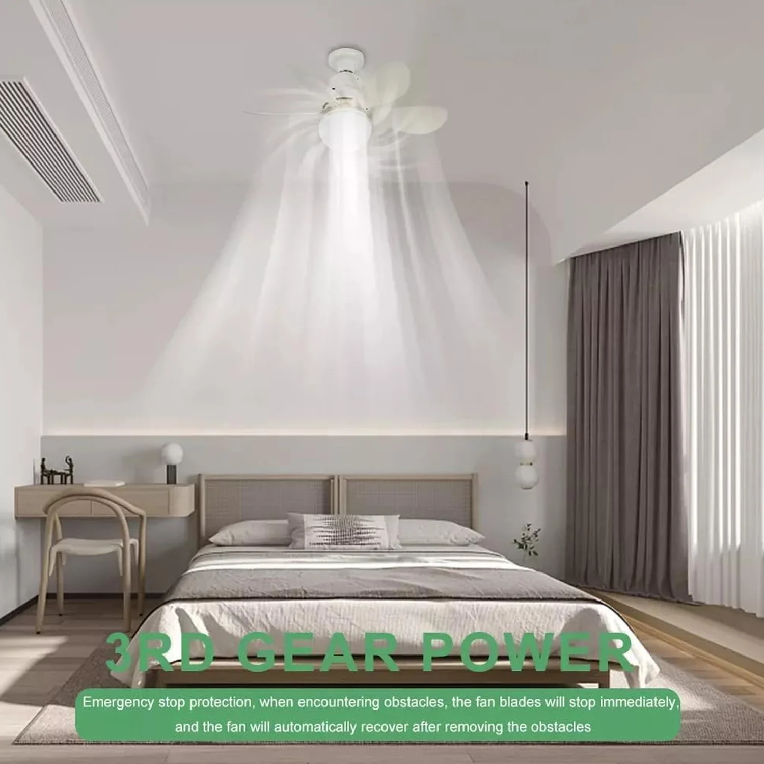 40W LED Ceiling Fan Remote Control - Image 6