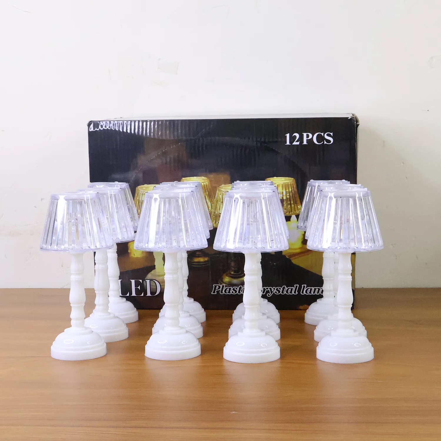 LED Crystal Table Lamps (12 Pc) - Image 7