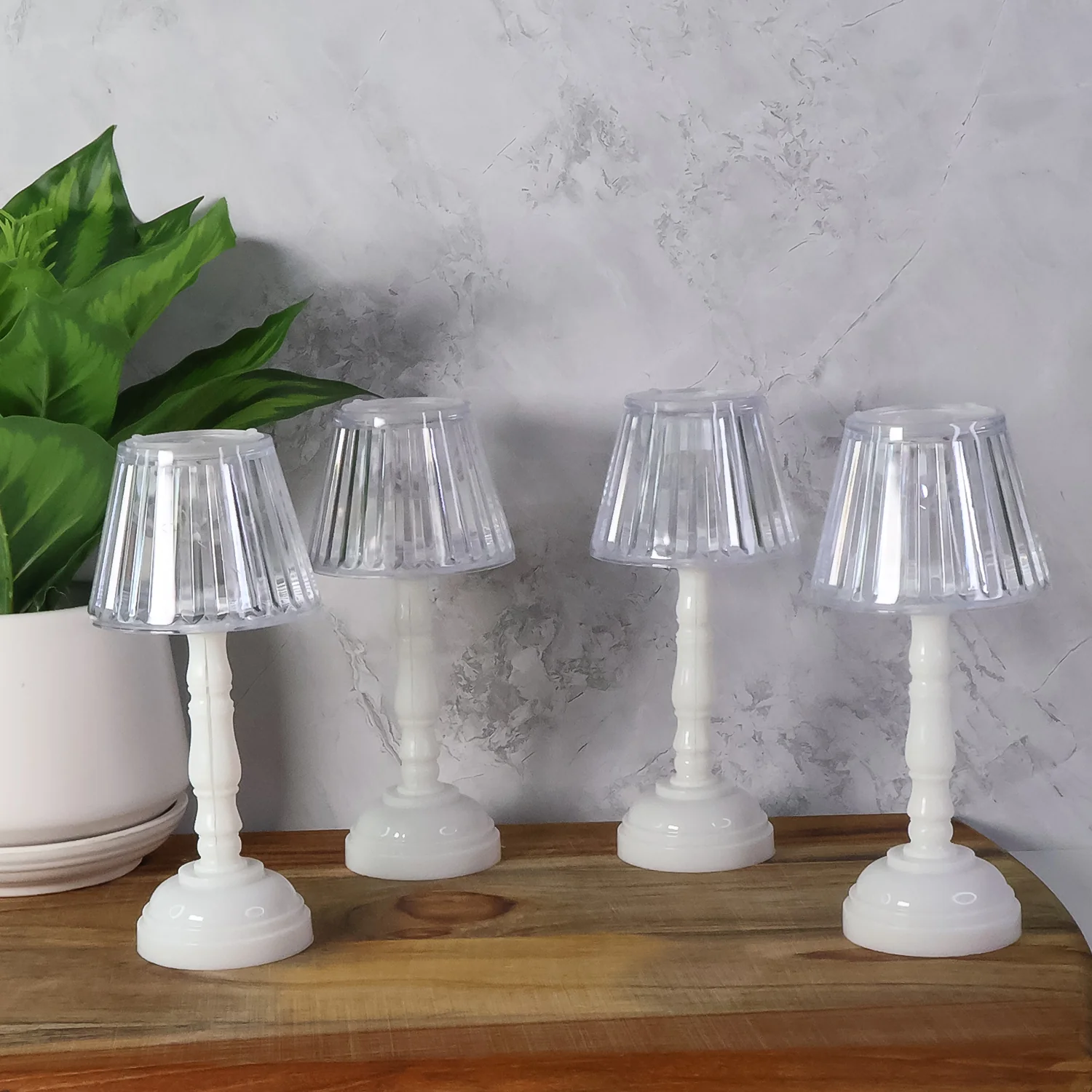LED Crystal Table Lamps (4 Pc) - Image 3