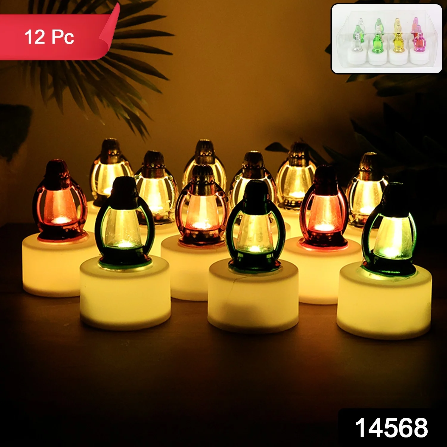 LED Decorative Candle Lamps (12 Pc) - Image 2