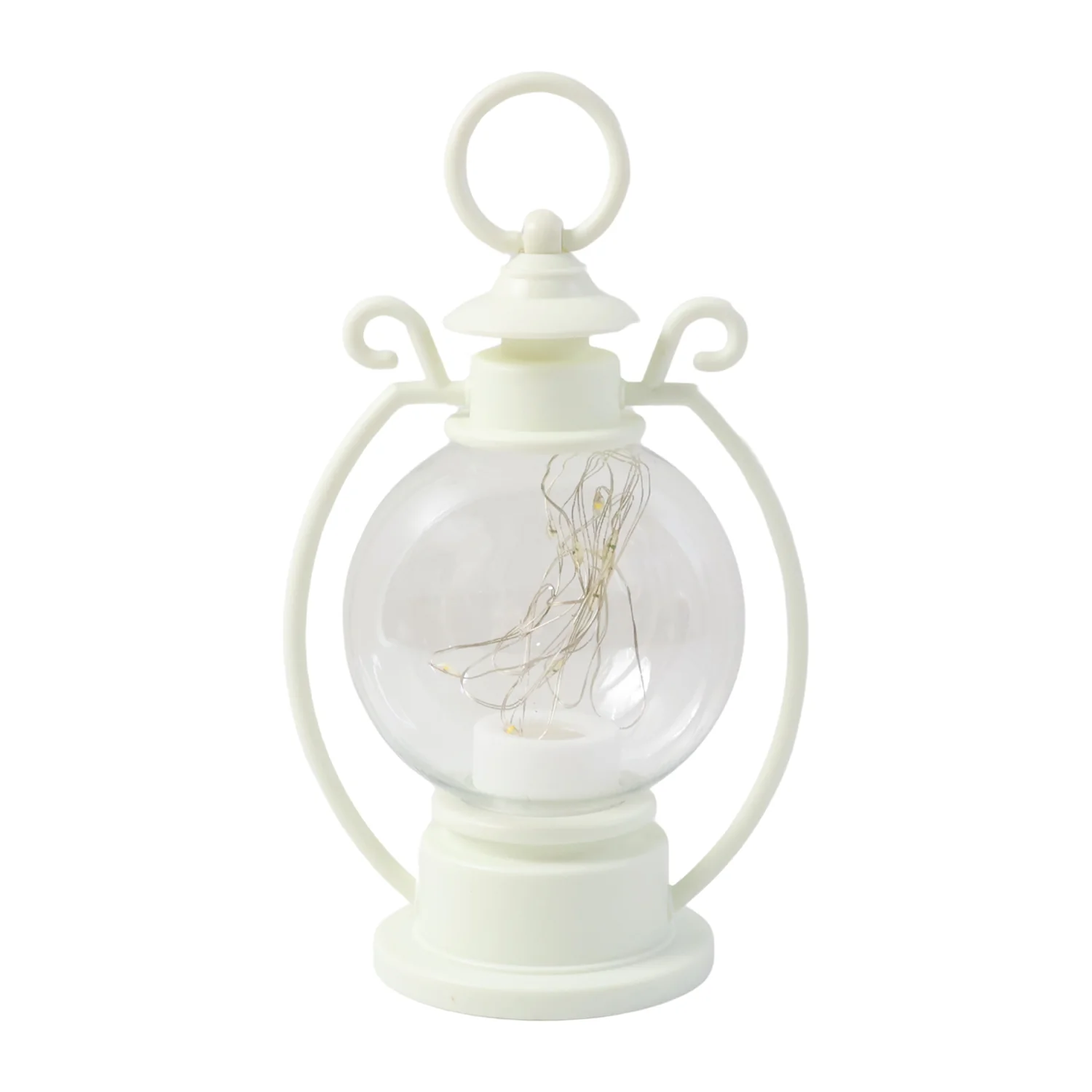 LED Decorative Storm Lantern Light (Battery Operated, Warm White Light) - Image 5