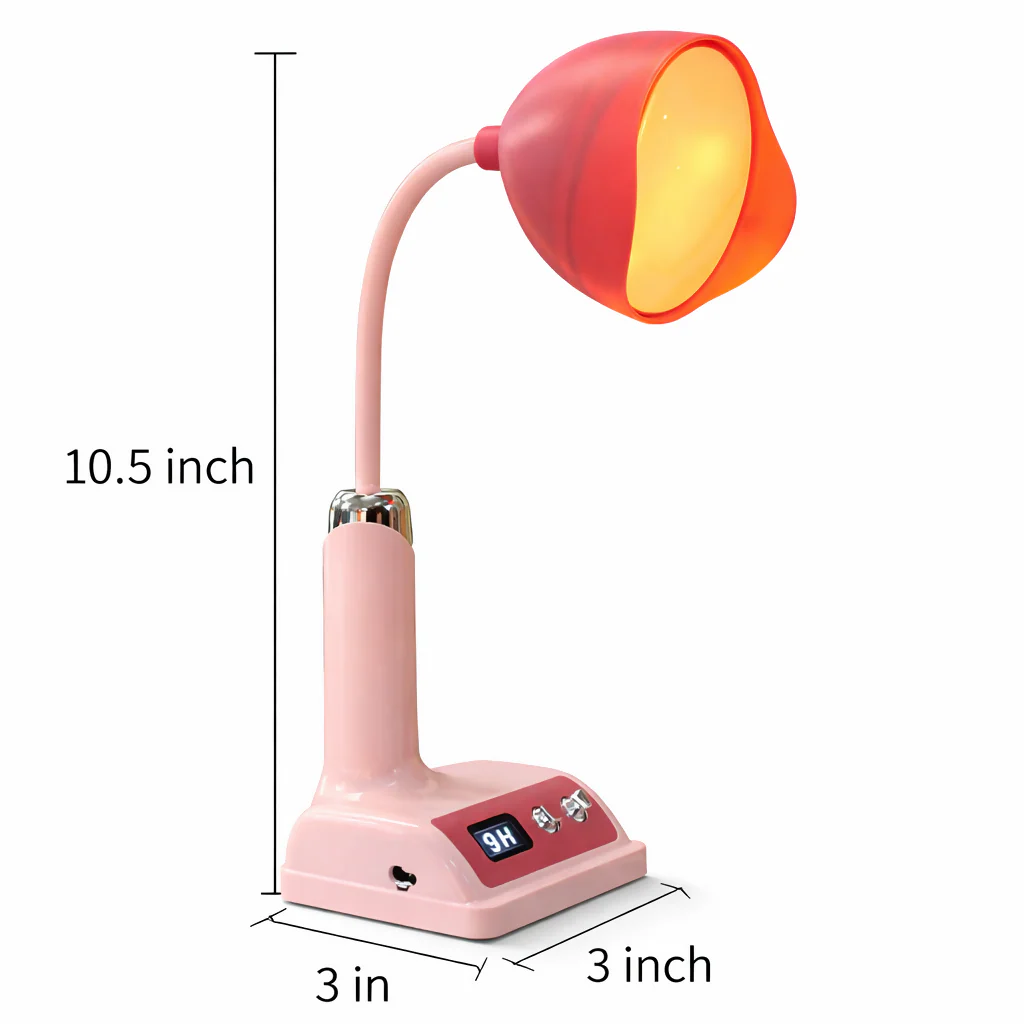 LED Desk Lamp with Adjustable Neck, Table Light for Study, Reading and Home Use - Image 4