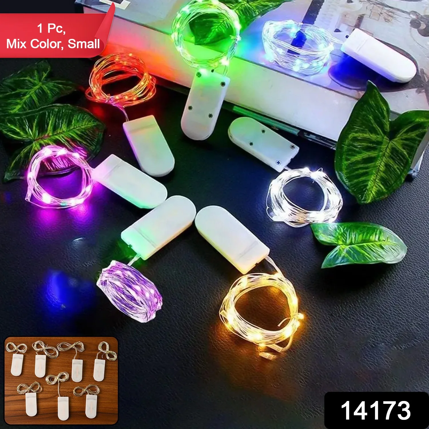 LED Fairy String Lights Decorative Lights Bottle, DIY, Home & Festival Decor (1 Pc) - Image 2