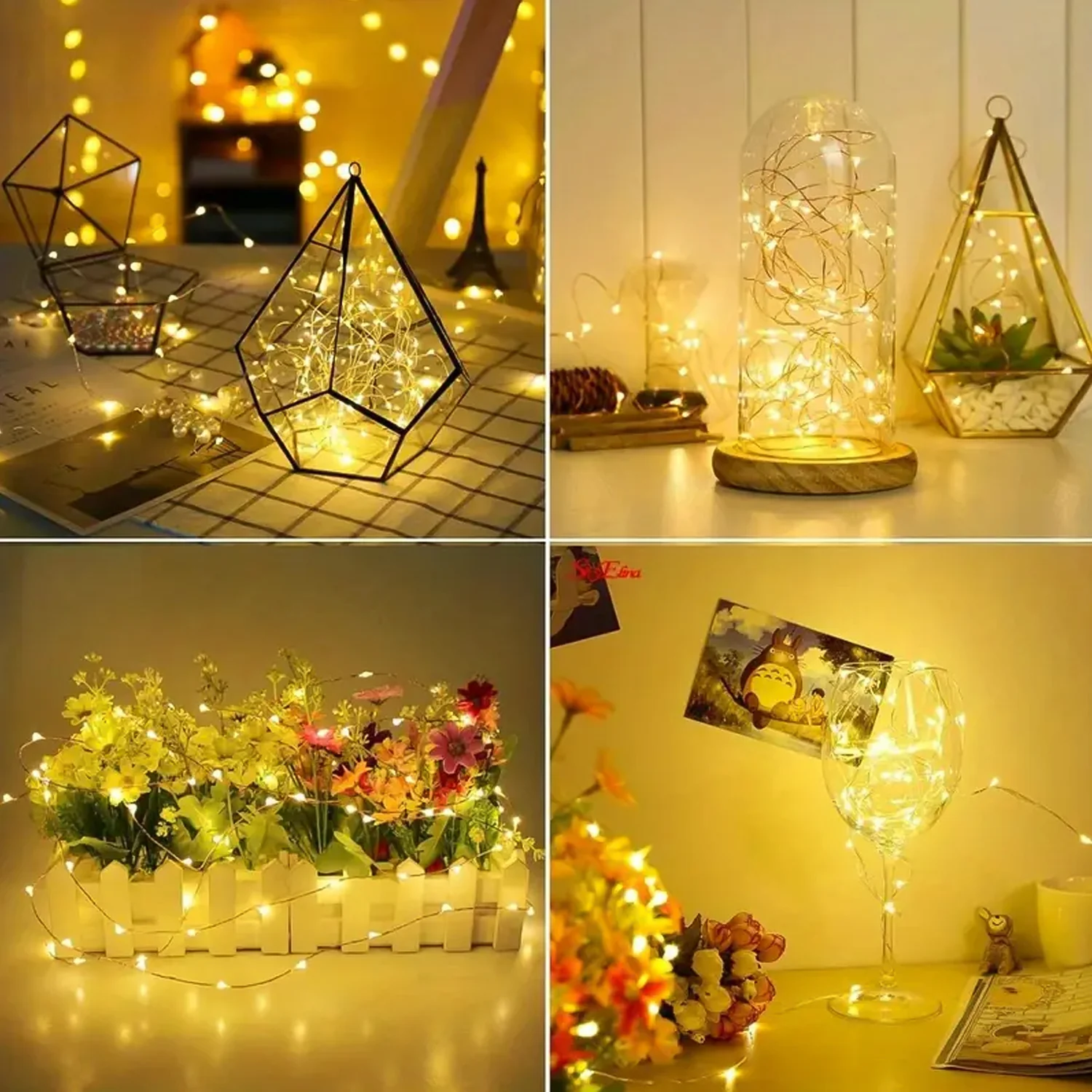 LED Fairy String Lights Decorative Lights Bottle, DIY, Home & Festival Decor (1 Pc) - Image 3