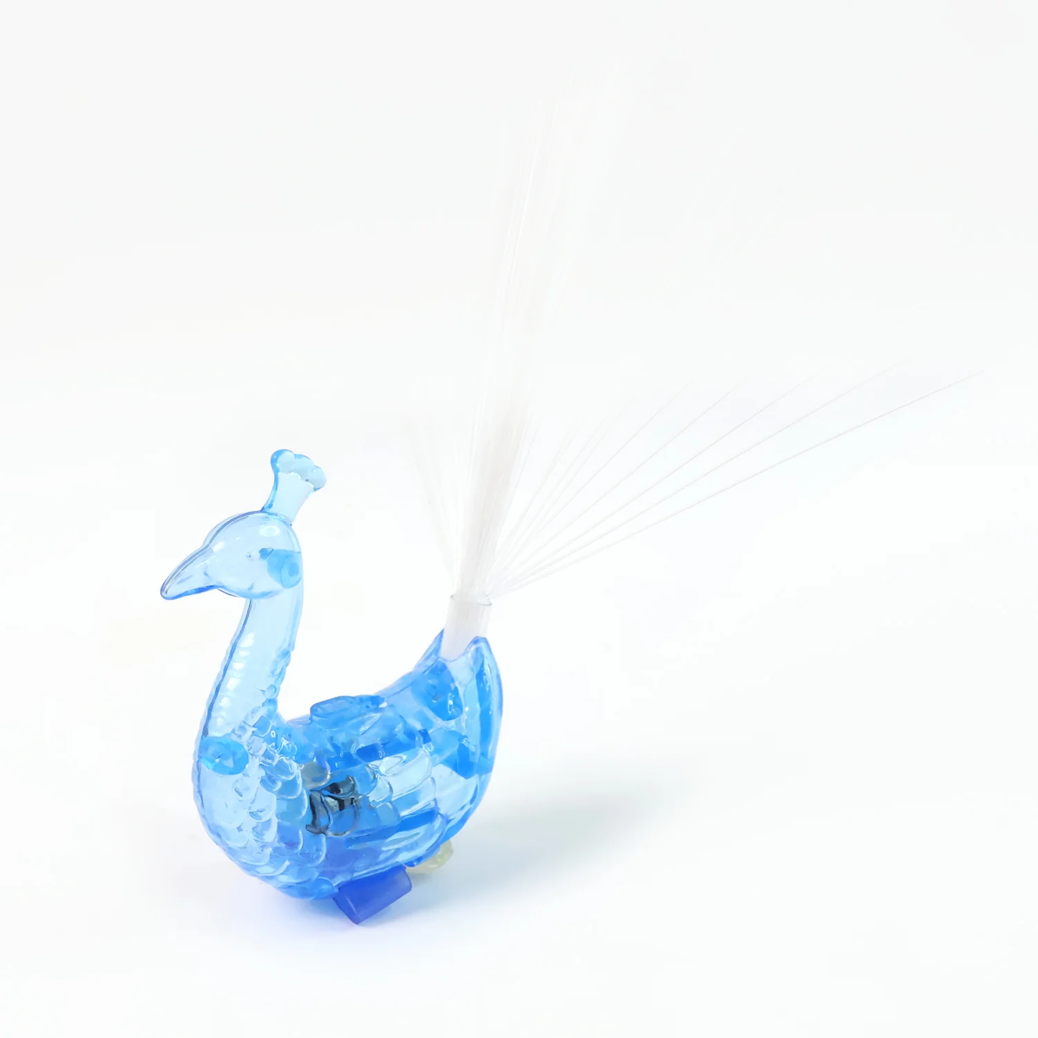 LED Fiber-Optic Peacock Decorative Night Light (1 Pc) - Image 5