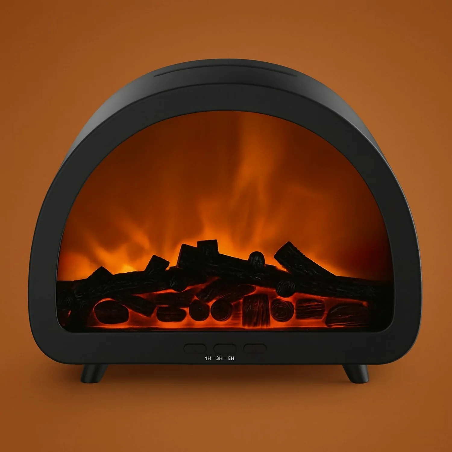 LED Flame Fireplace Humidifier with Remote | Realistic Fire Effect | Home Decor - Image 2