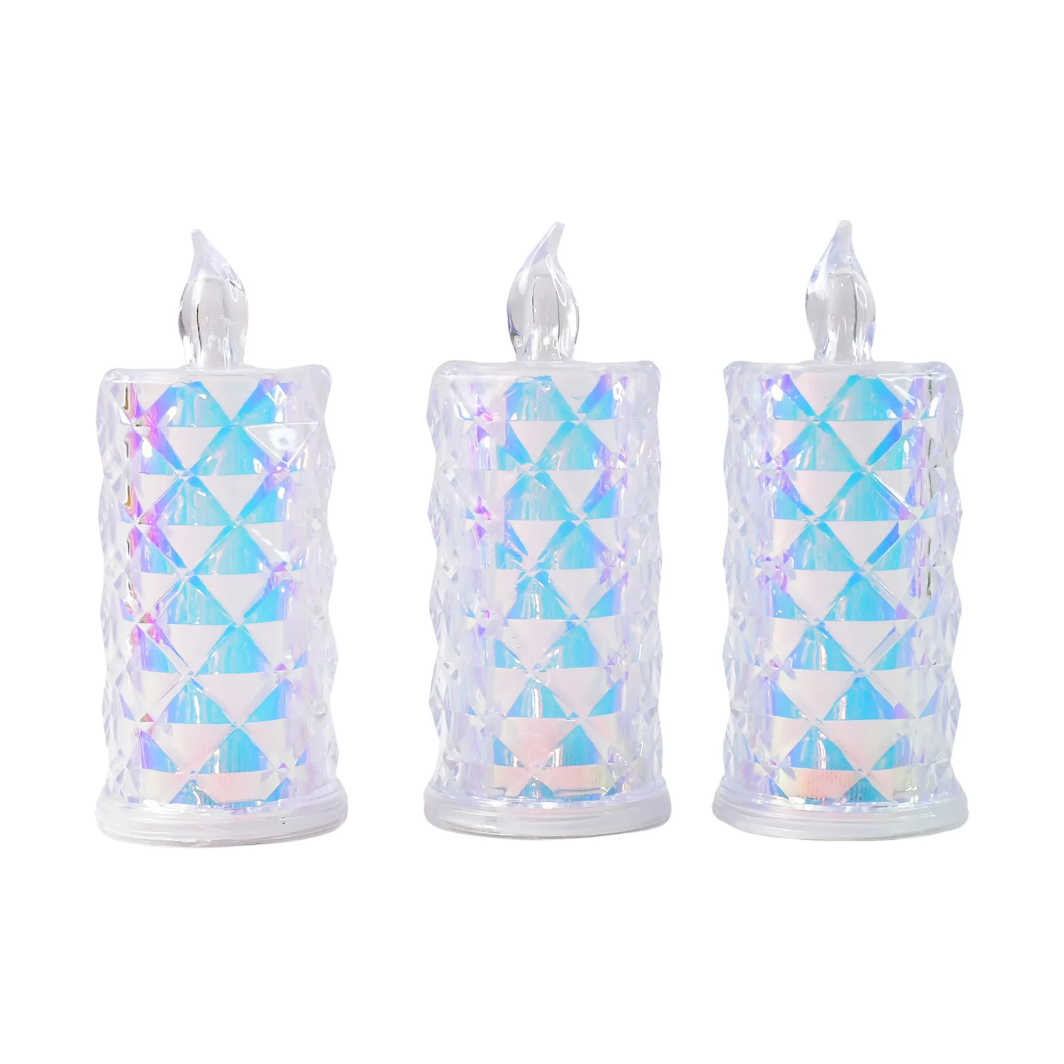 LED Flameless Decorative Candle Lights (3 Pc / Set) - Image 5