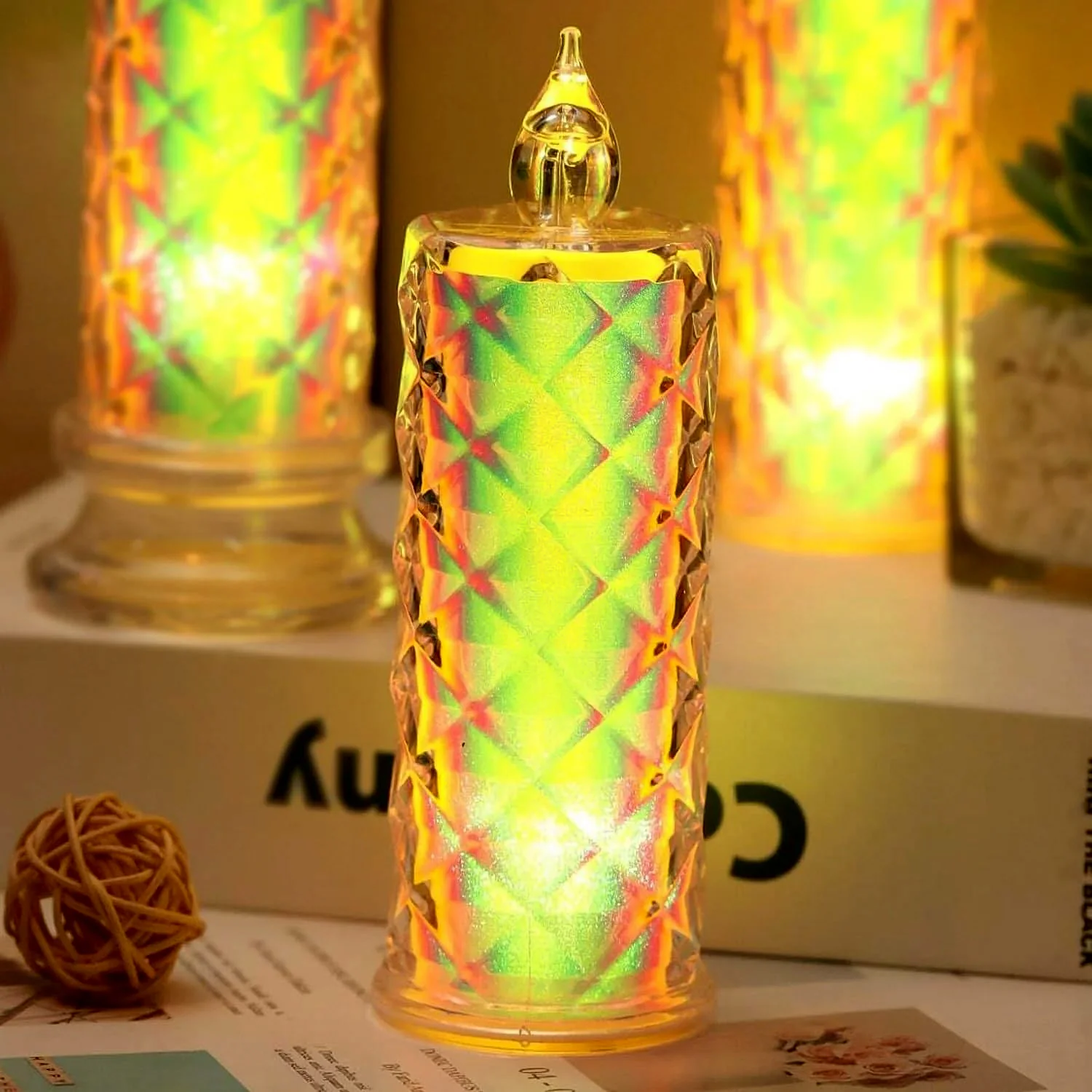 LED Flameless Decorative Candle Lights (3 Pc / Set) - Image 7