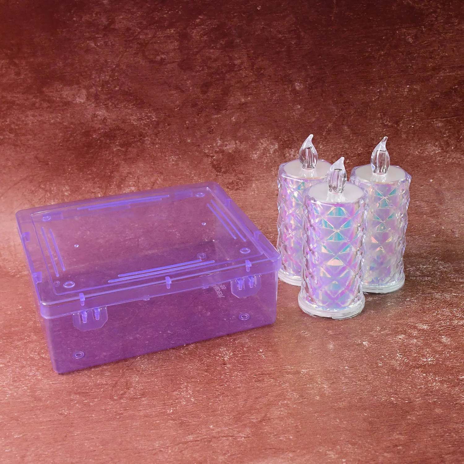 LED Flameless Decorative Candle Lights (3 Pc / Set) - Image 9