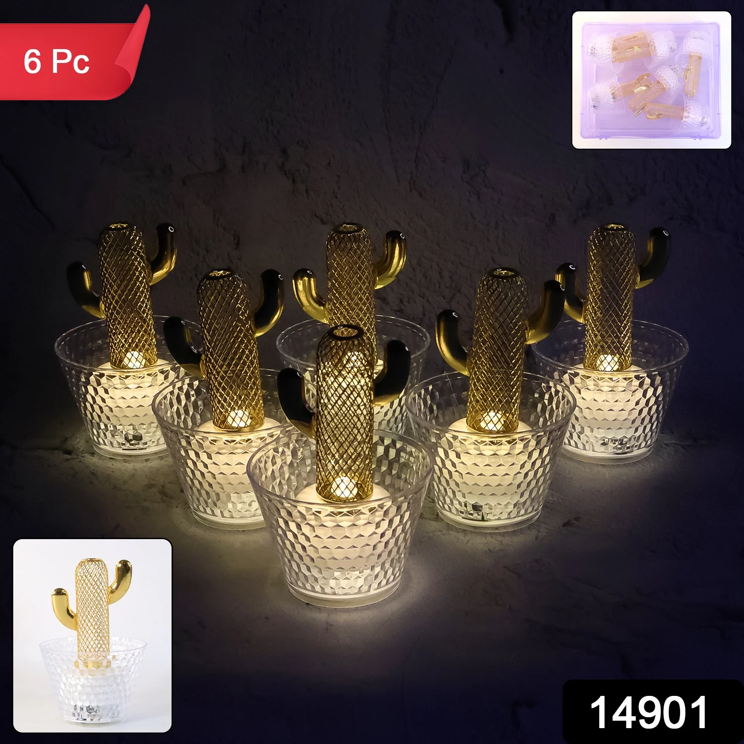 LED Flameless Decorative Candles (6 Pc) - Image 2