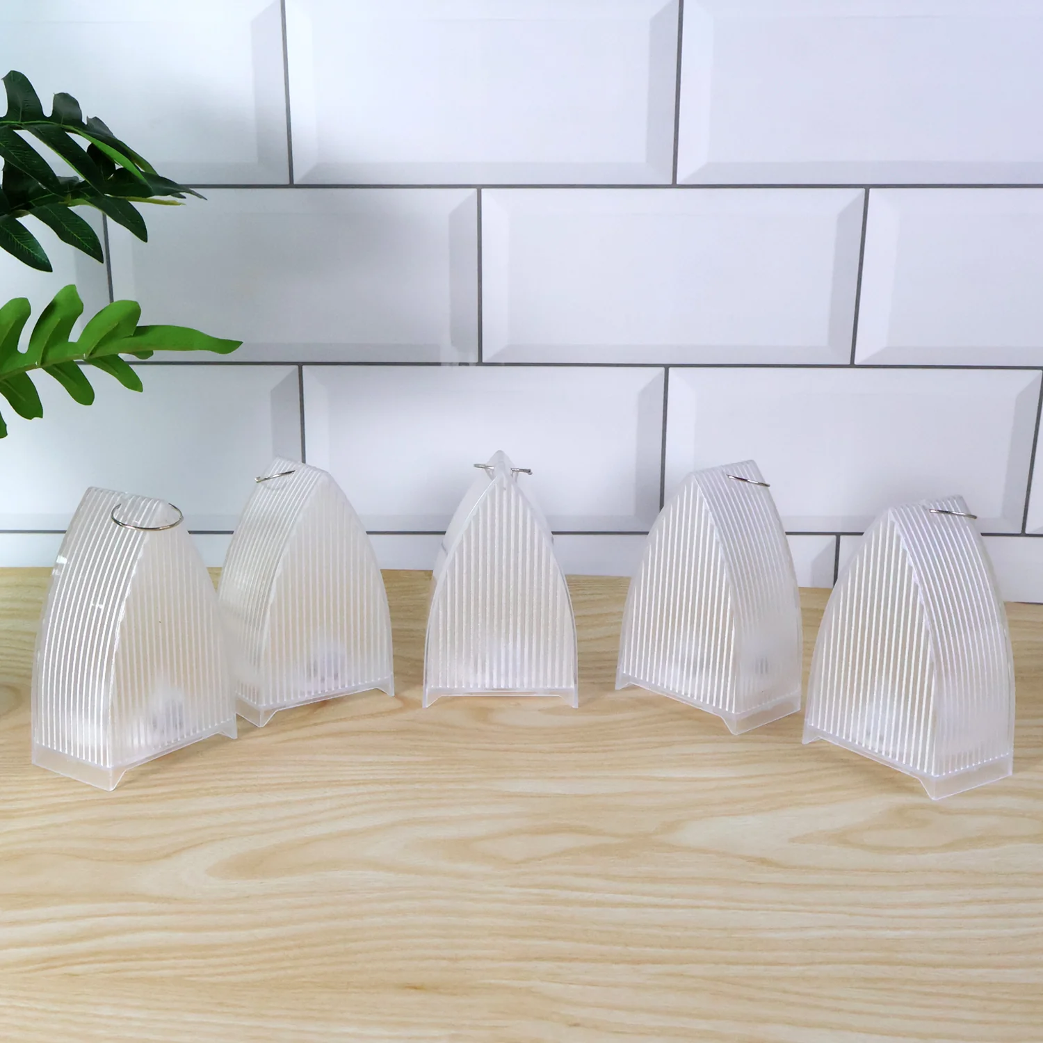 LED Flameless Decorative Lantern Lights - (5 Pc / Set) - Image 4