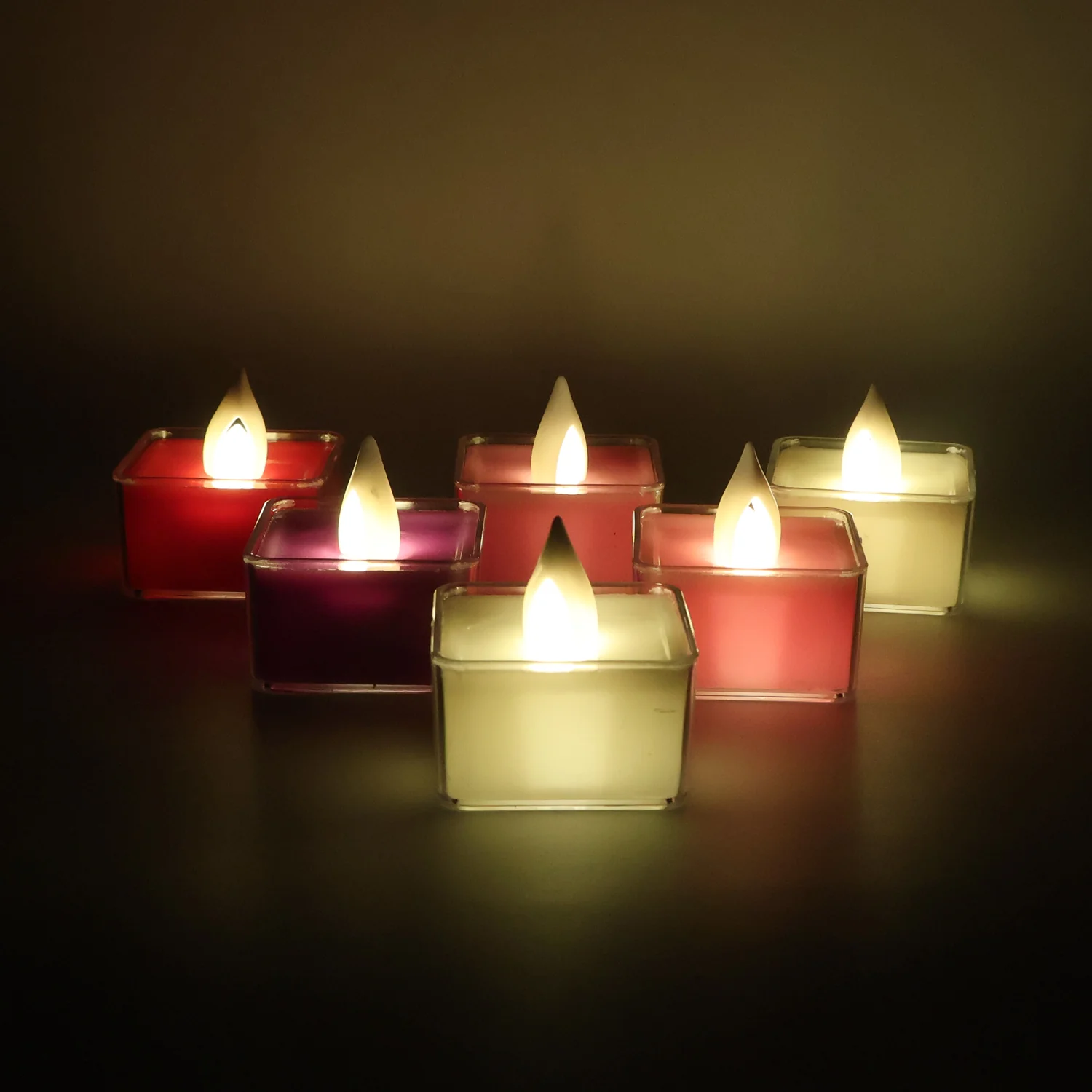 LED Flameless Decorative Tealight Candles - (6 Pc / Set) - Image 3