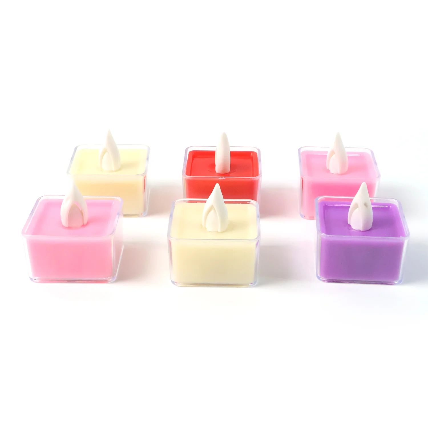 LED Flameless Decorative Tealight Candles - (6 Pc / Set) - Image 5