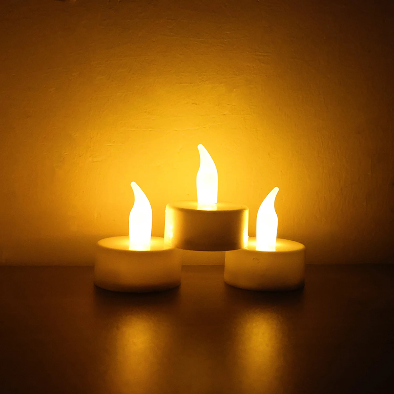 LED Flameless Tealight Candles Lights (6 Pc / Without Remote) - Image 6
