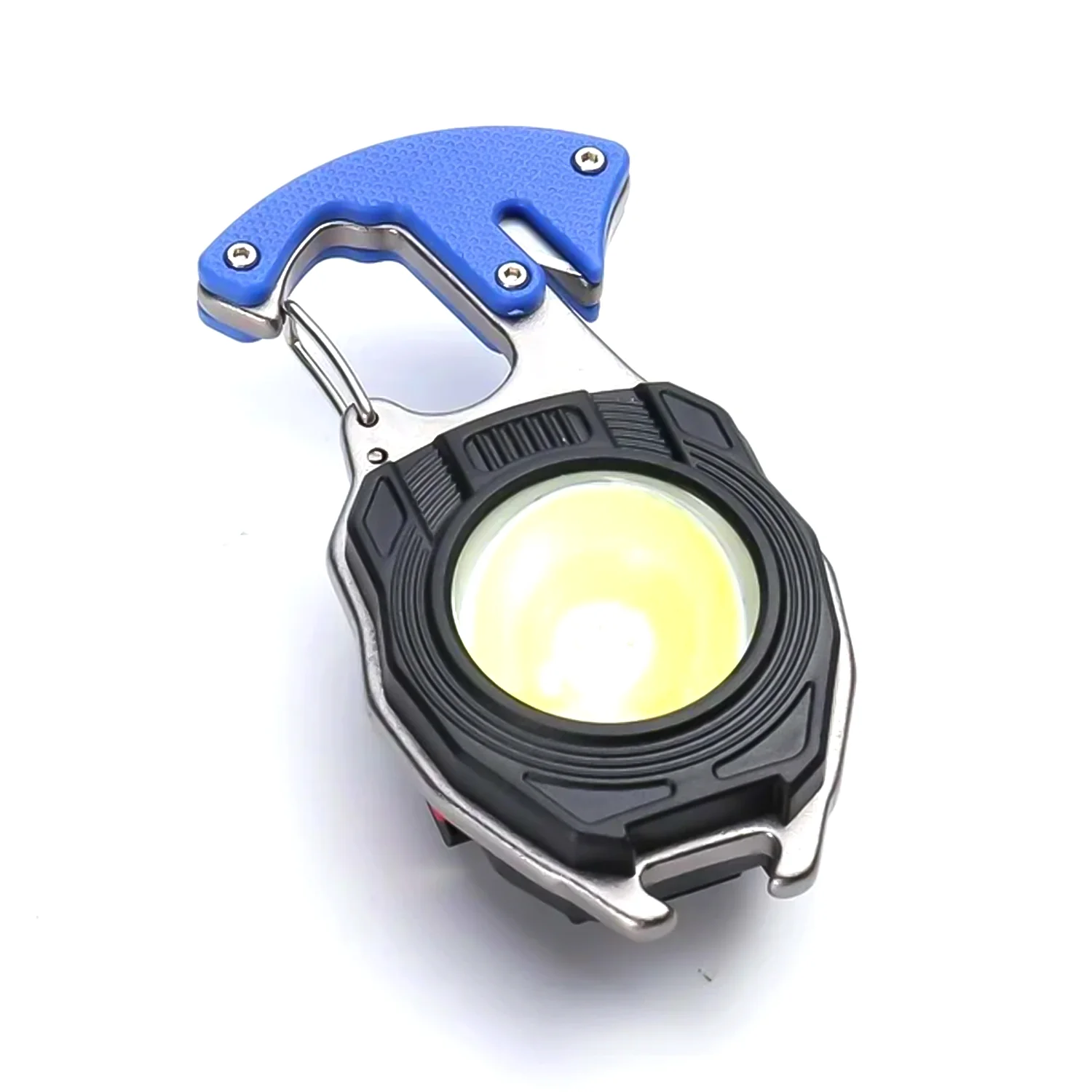 Keychain Led Flashlight Rechargeable Multi Function 6 Lighting Modes Pocket Key - Image 5