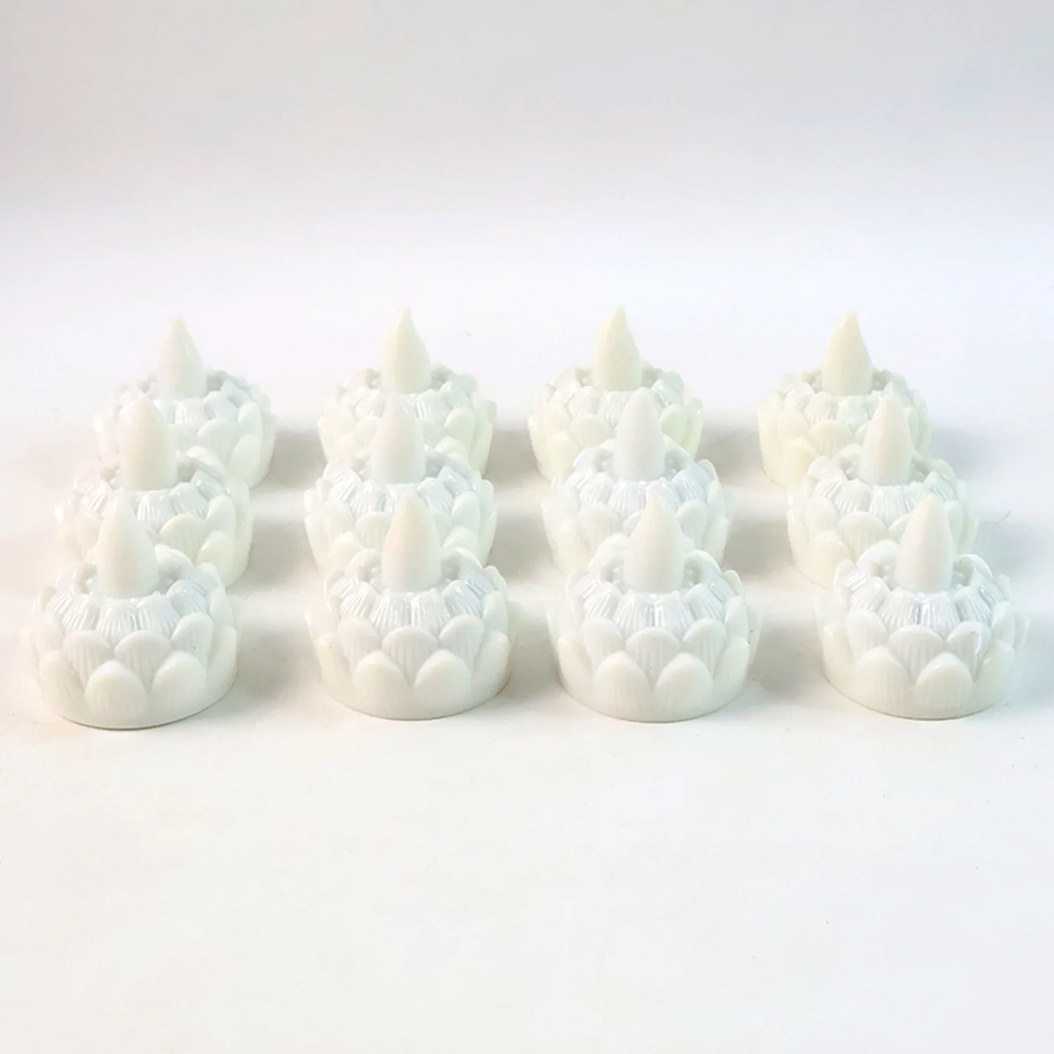 LED Floating Lotus Water Sensor Candles (12 Pc) - Image 5