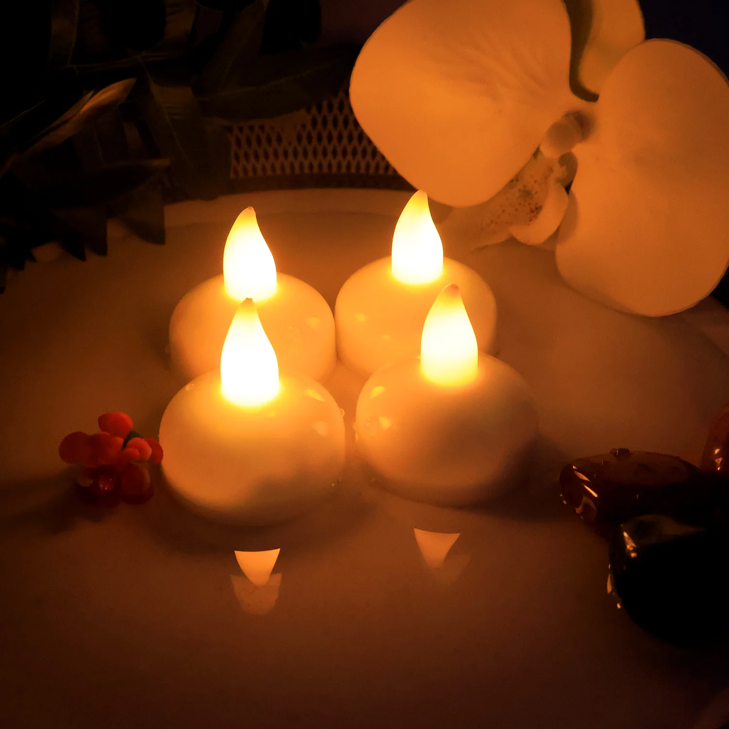 LED Floating Smokeless Candles (12 Pc) - Image 3