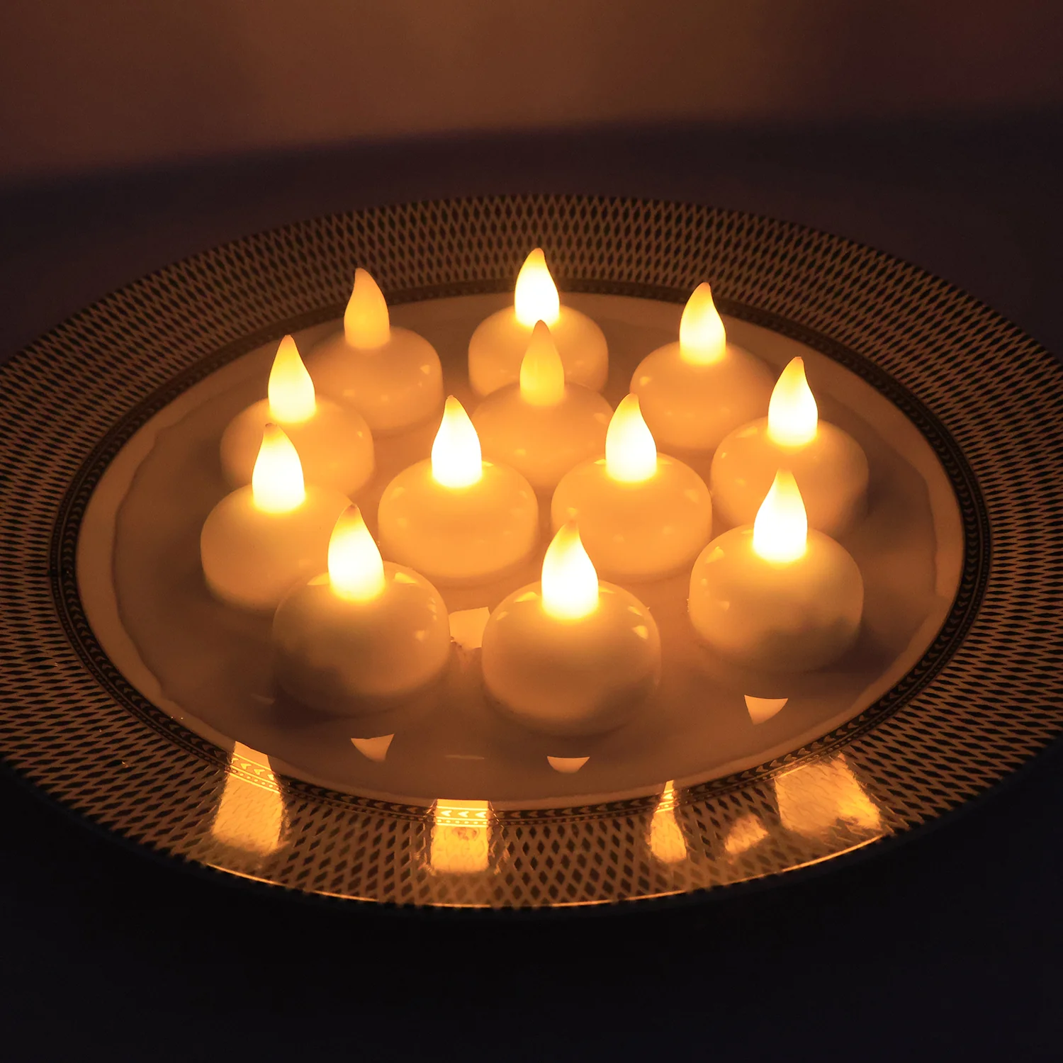 LED Floating Smokeless Candles (12 Pc) - Image 6