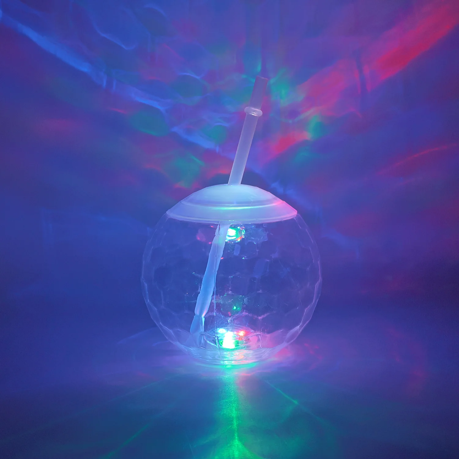 LED Glow Drink Cup with Straw (1 Pc) - Image 7