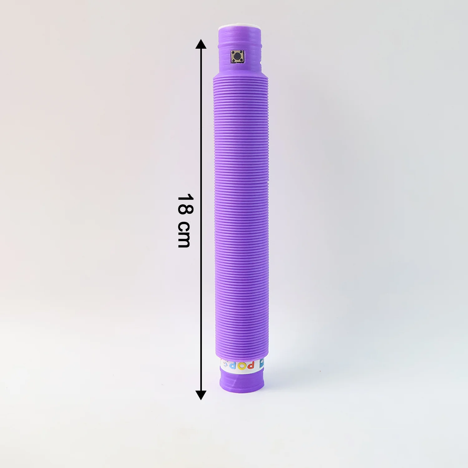 LED Glow Pop Tube Fidget Toy (Mix Color / 1 Pc) - Image 3