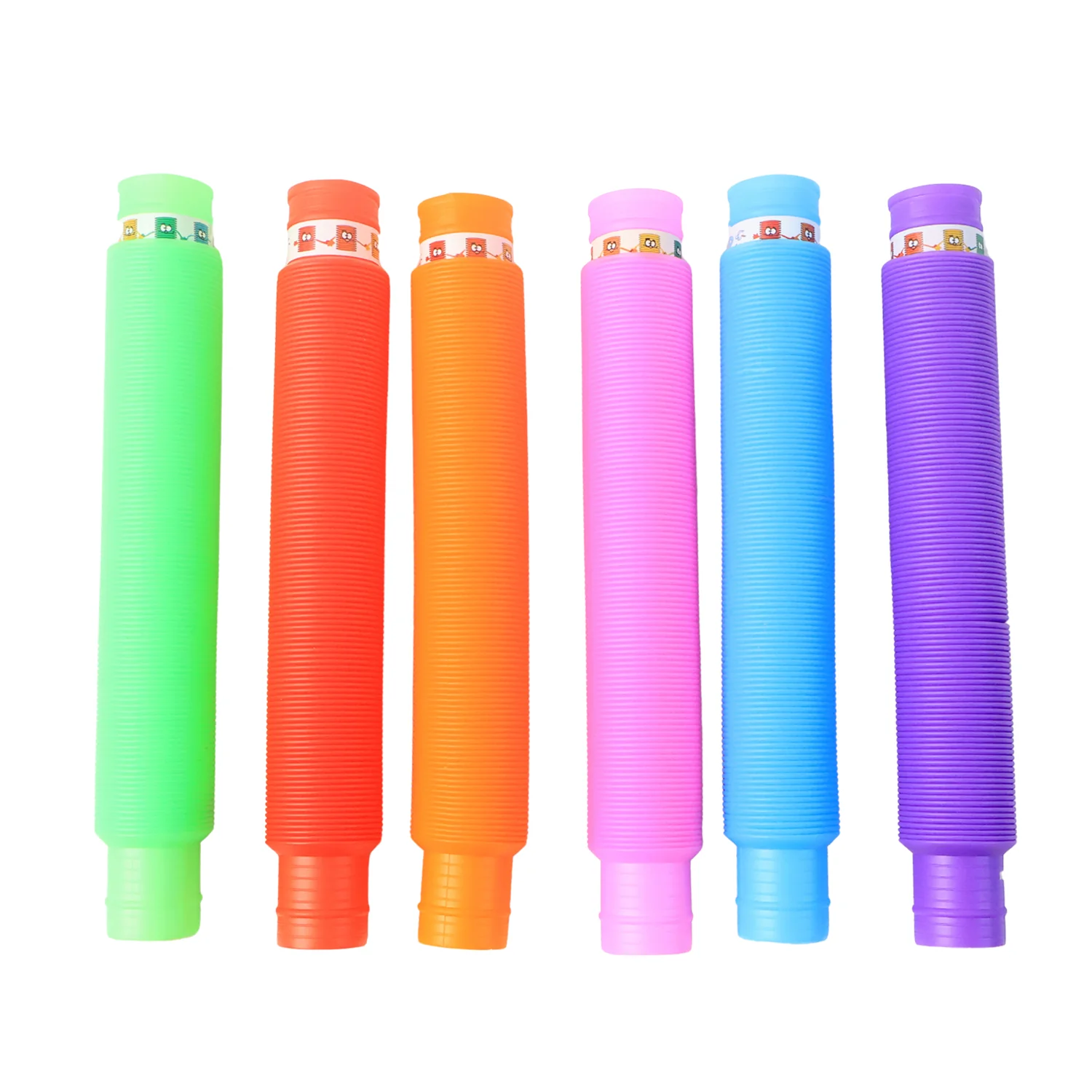 LED Glow Pop Tube Fidget Toy (Mix Color / 1 Pc) - Image 5