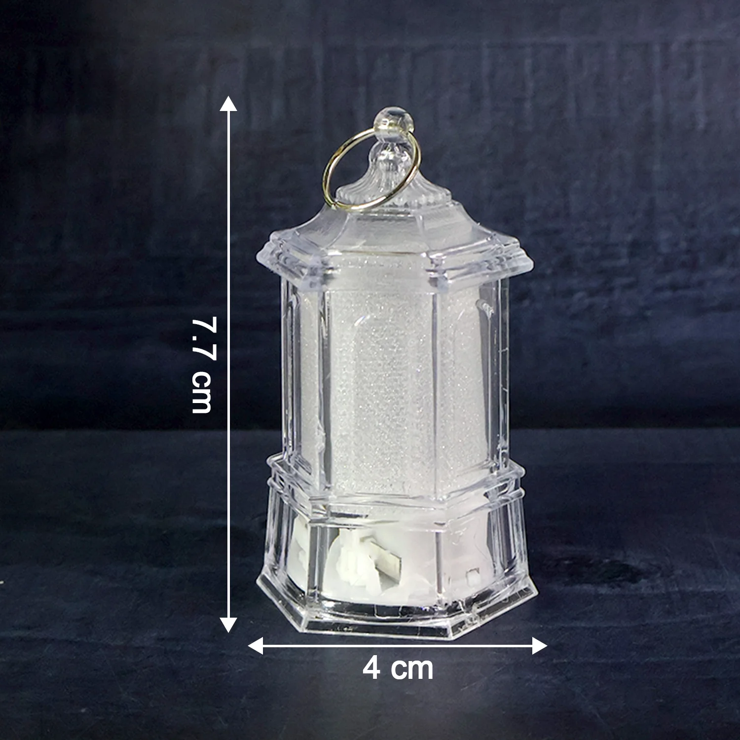 LED Hanging Lantern Style Decorative Flameless Candles (6 Pc) - Image 3