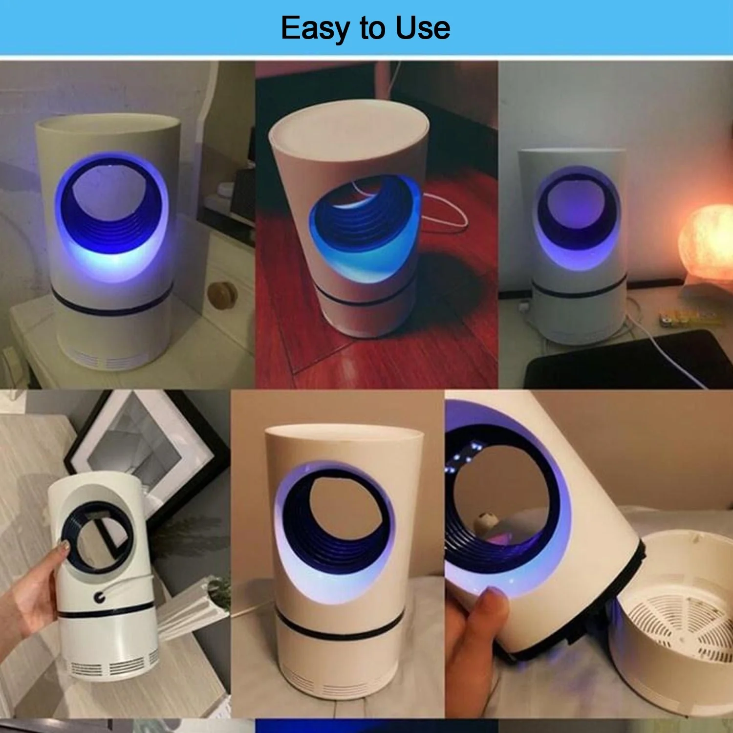 Eco-Friendly LED Mosquito Killer Lamp for Home, Electric Insect Killer - Image 6