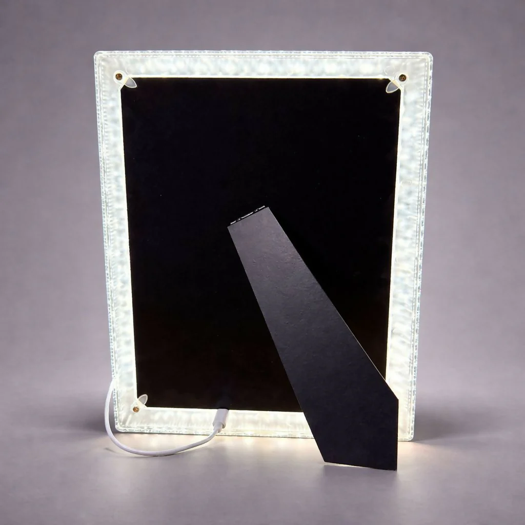 LED Photo Frame 15x20 cm Decorative Light Frame for Couple Display - Image 4