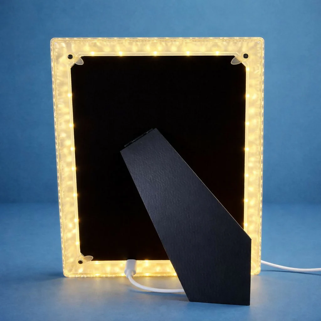 LED Photo Frame 4x6 Inch Decorative Light Frame for Couple Memories - Image 4