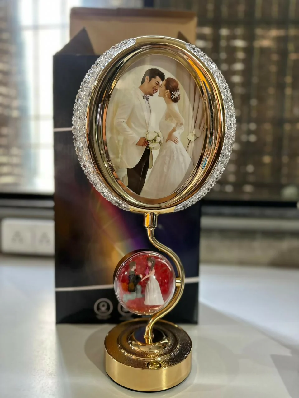 LED Photo Frame Lamp with Dual Display Decorative Table Light - Image 6