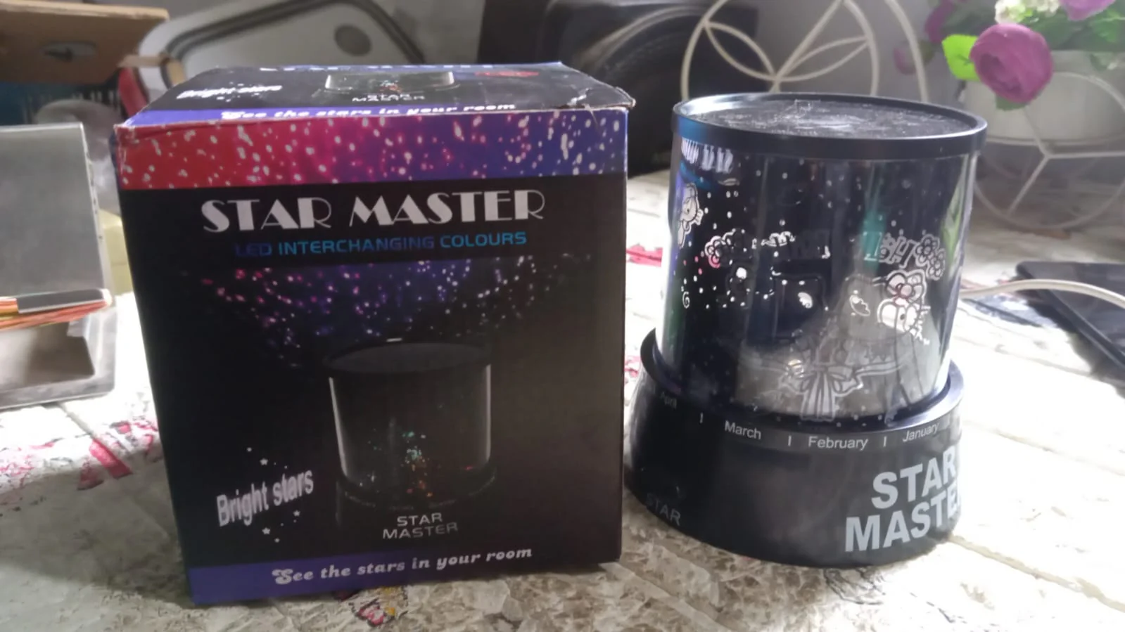 LED Projector Night Light Amazing Lamp Gift (Battery Not Included / 1 pc) - Image 7