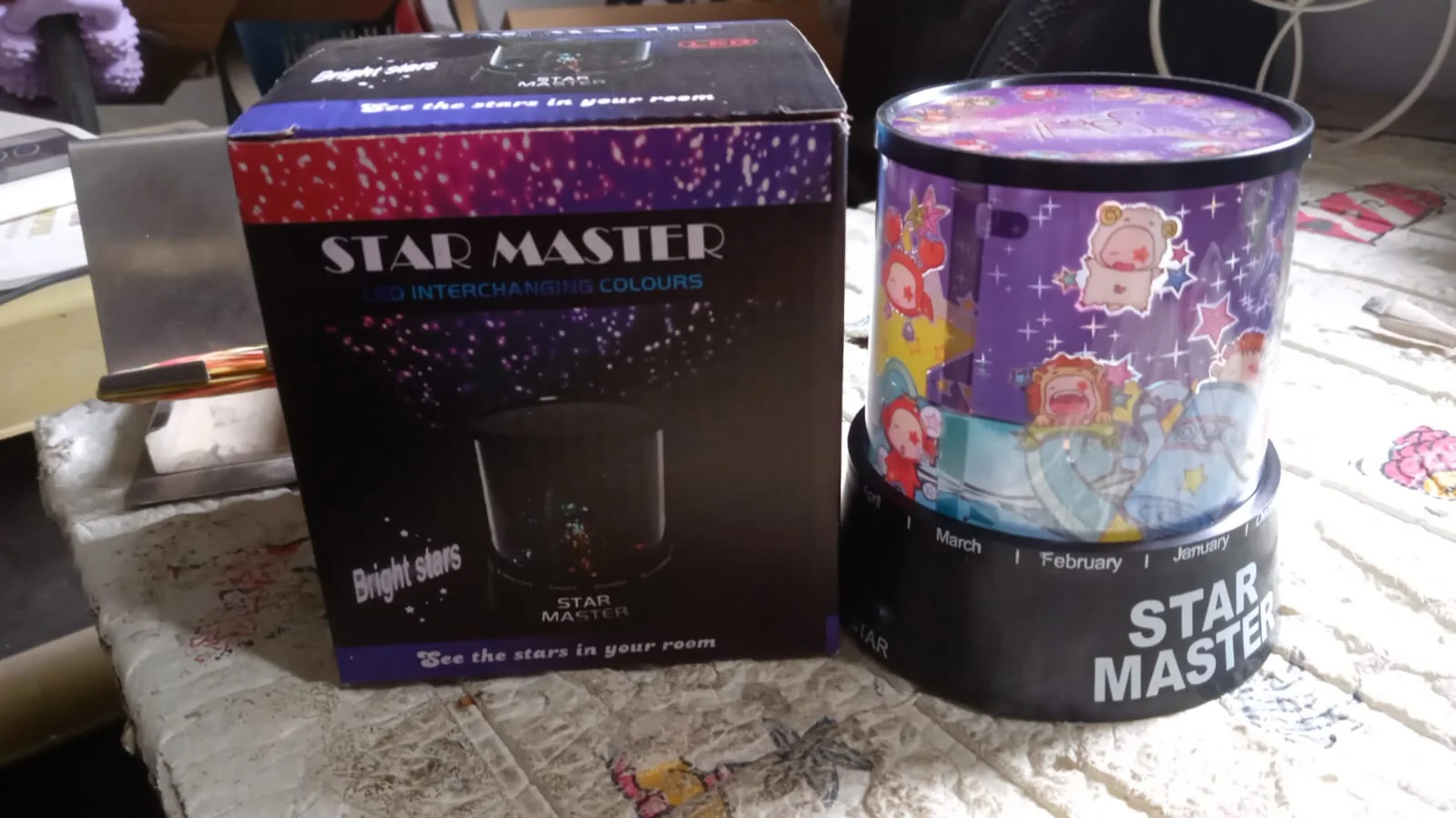 LED Projector Night Light with Rotating Music Ideal for Kids Home Decor - Image 7