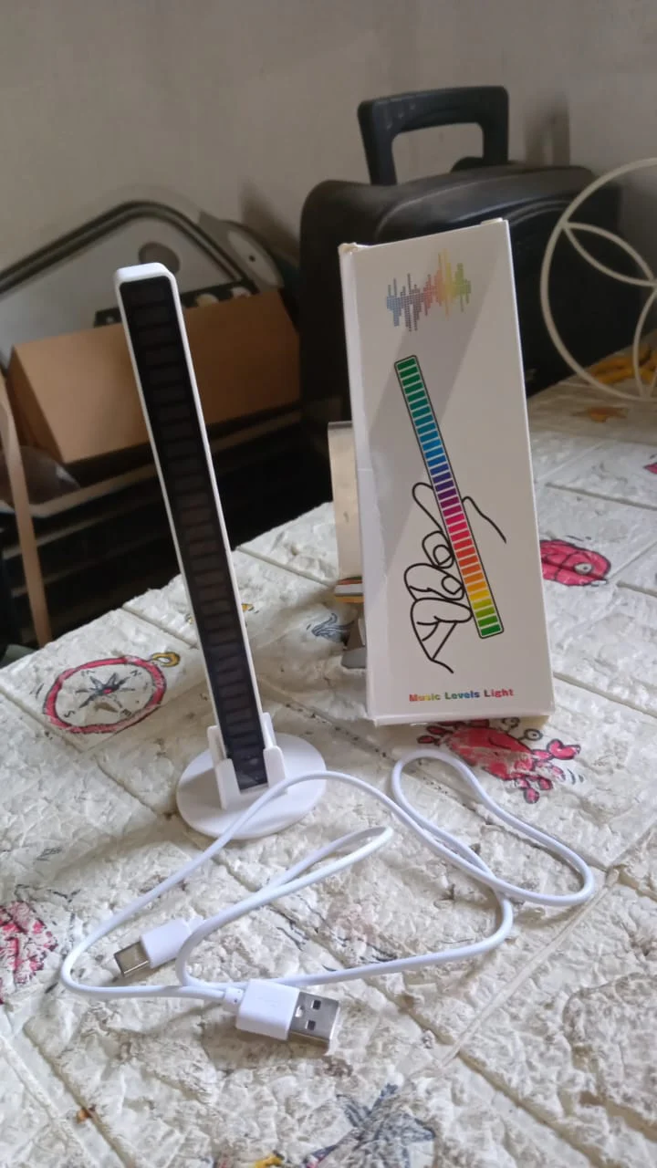 RGB Rhythm Lights 32 Color Voice-Activated LED Ambient Light for Car & Home - Image 8