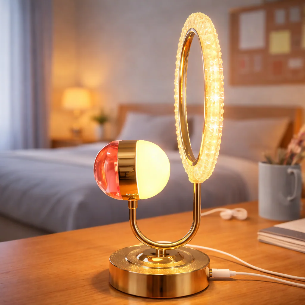 LED Romantic Couple Photo Frame Lamp with 3 Light Modes - Image 5