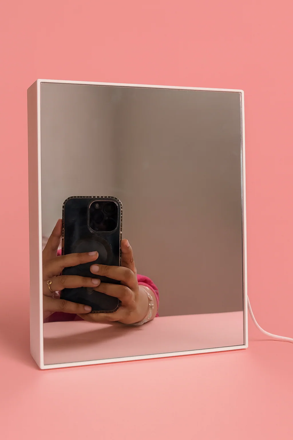LED Rose Infinity Mirror Light Box | Romantic 3D LED Illusion Heart Shaped Rose Lamp | Decorative Tabletop Night Light for Bedroom, Living Room & Gifts | Valentine’s Day, Anniversary, Wedding, Home Décor - Image 4