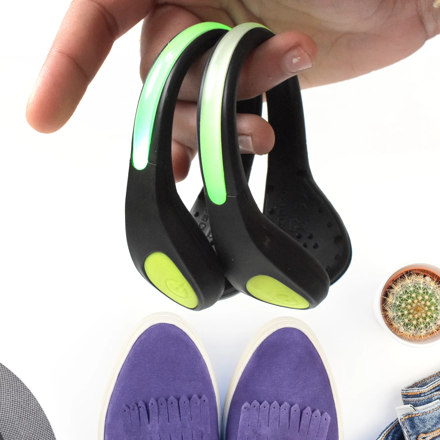 LED Shoes Clip Lights (1 Pair) - Image 3