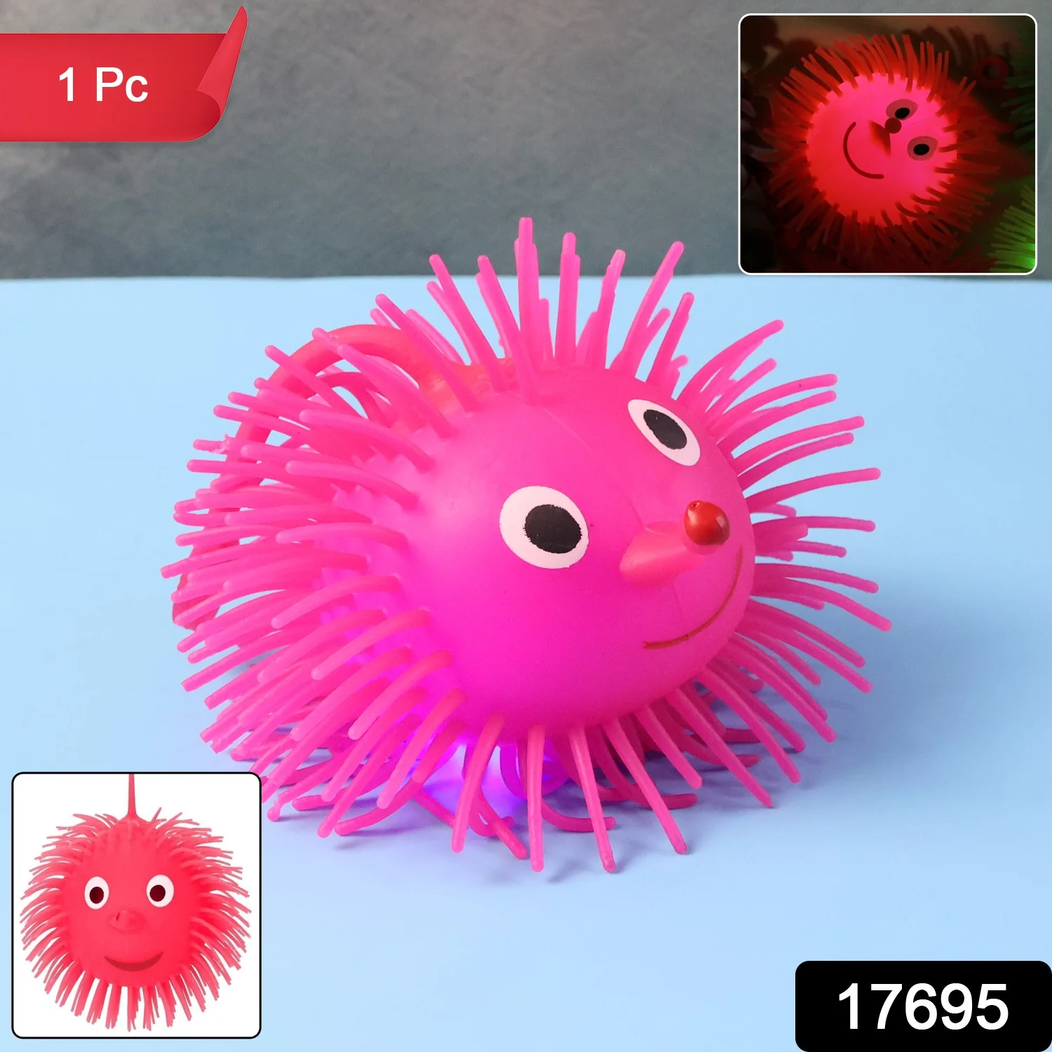 LED Spiky Puffer Ball Toy (1 Pc) - Image 2