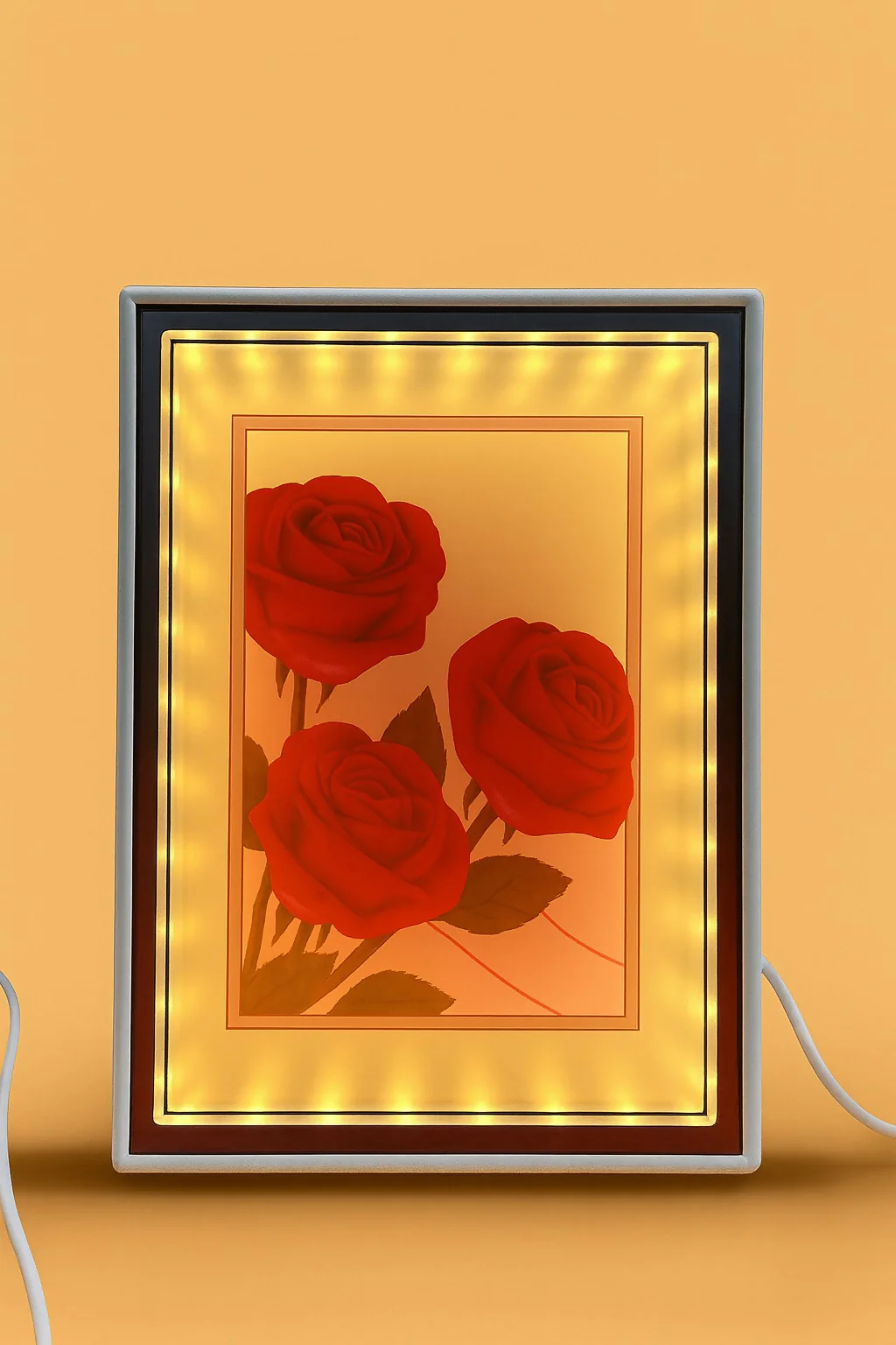 LED Square Photo Frame with Glowing Border - Image 2