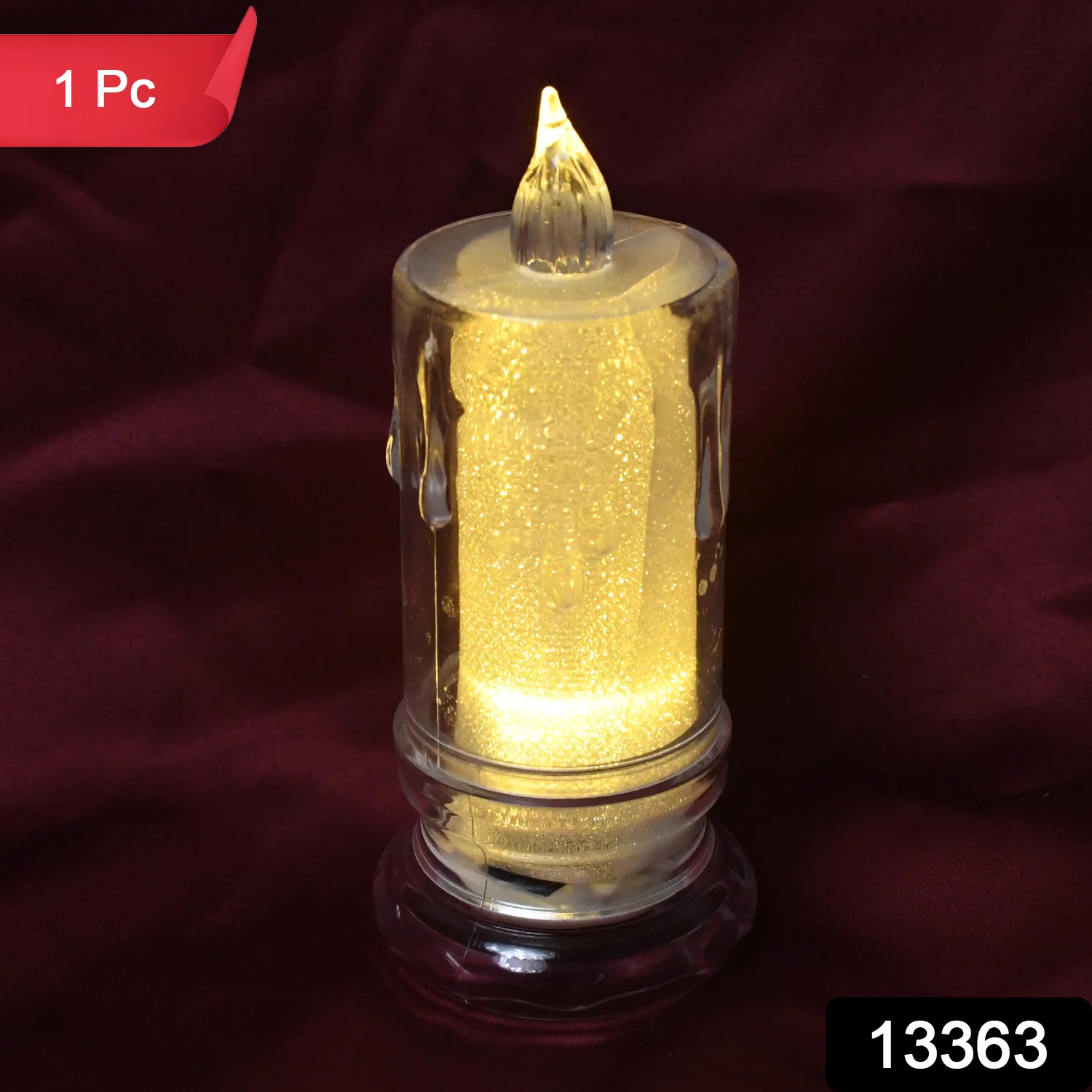 LED Tea Light Candle for Christmas, Festival, Candles, Diwali (1 Pc) - Image 2