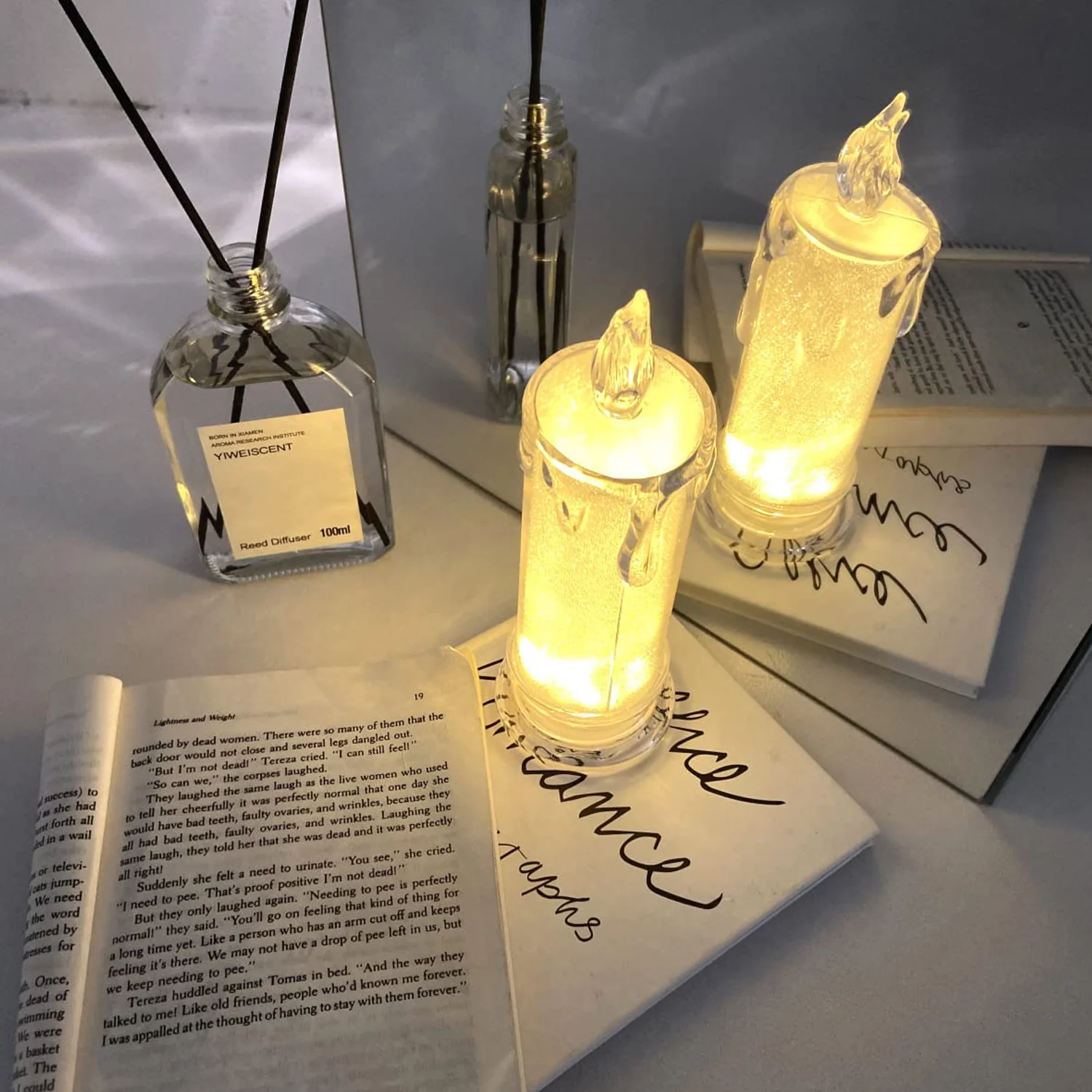 LED Tea Light Candle for Christmas, Festival, Candles, Diwali (1 Pc) - Image 3