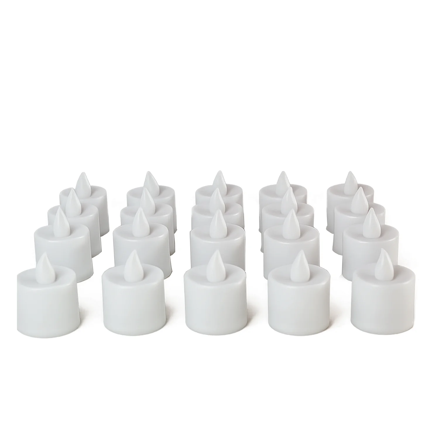 Blue LED Tea Light Candles (24 Pc) - Image 5