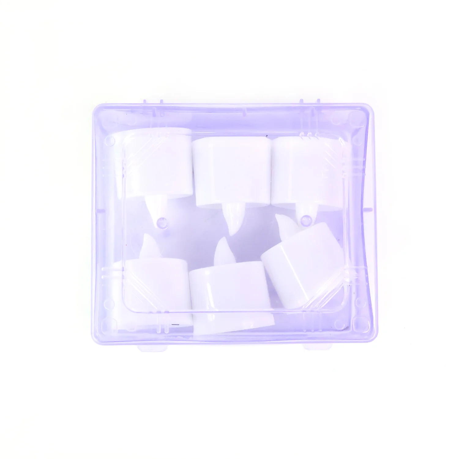 Blue LED Tea Light Candles (6 Pc) - Image 5