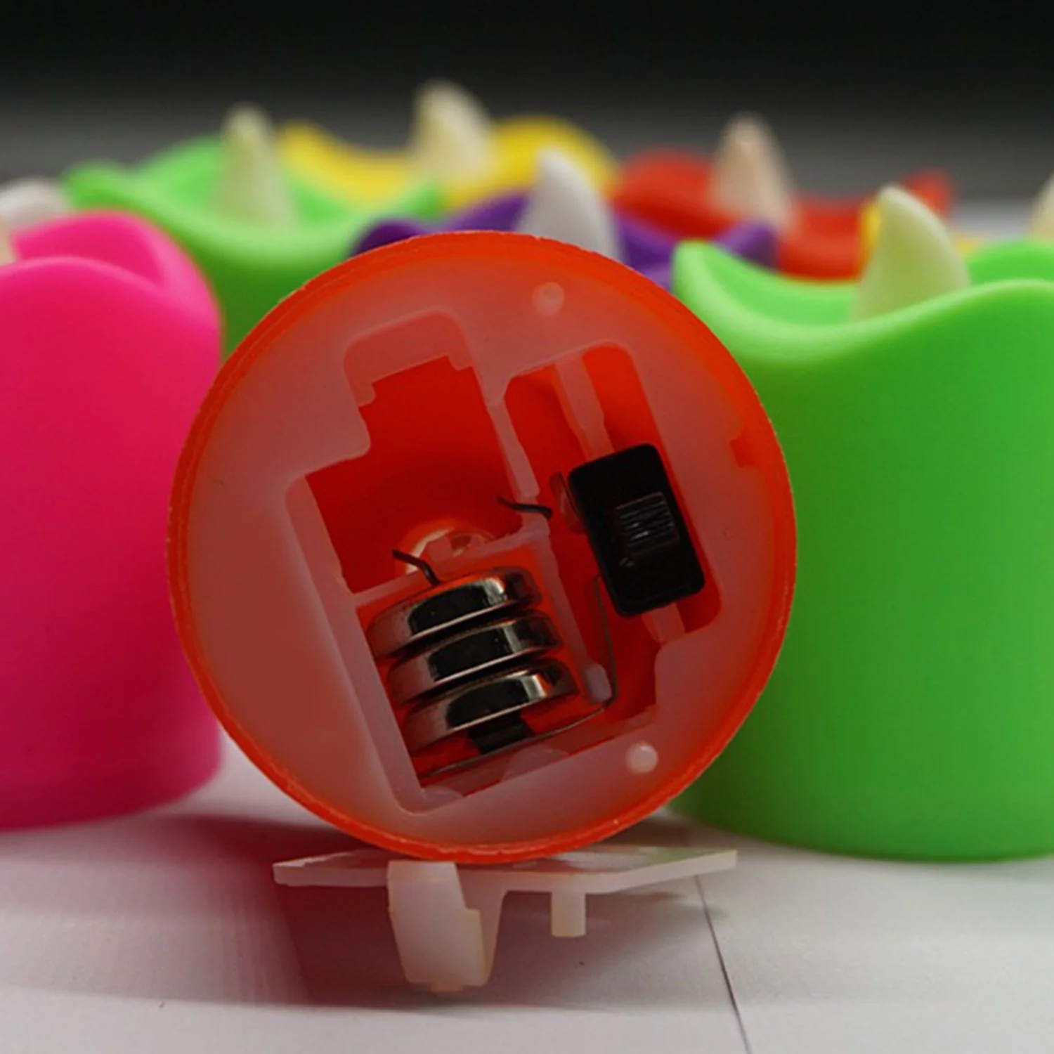 Festive Lighting for Any Occasion: 24 Pack LED Tealight Candles, Diwali (Multicolor) - Image 8