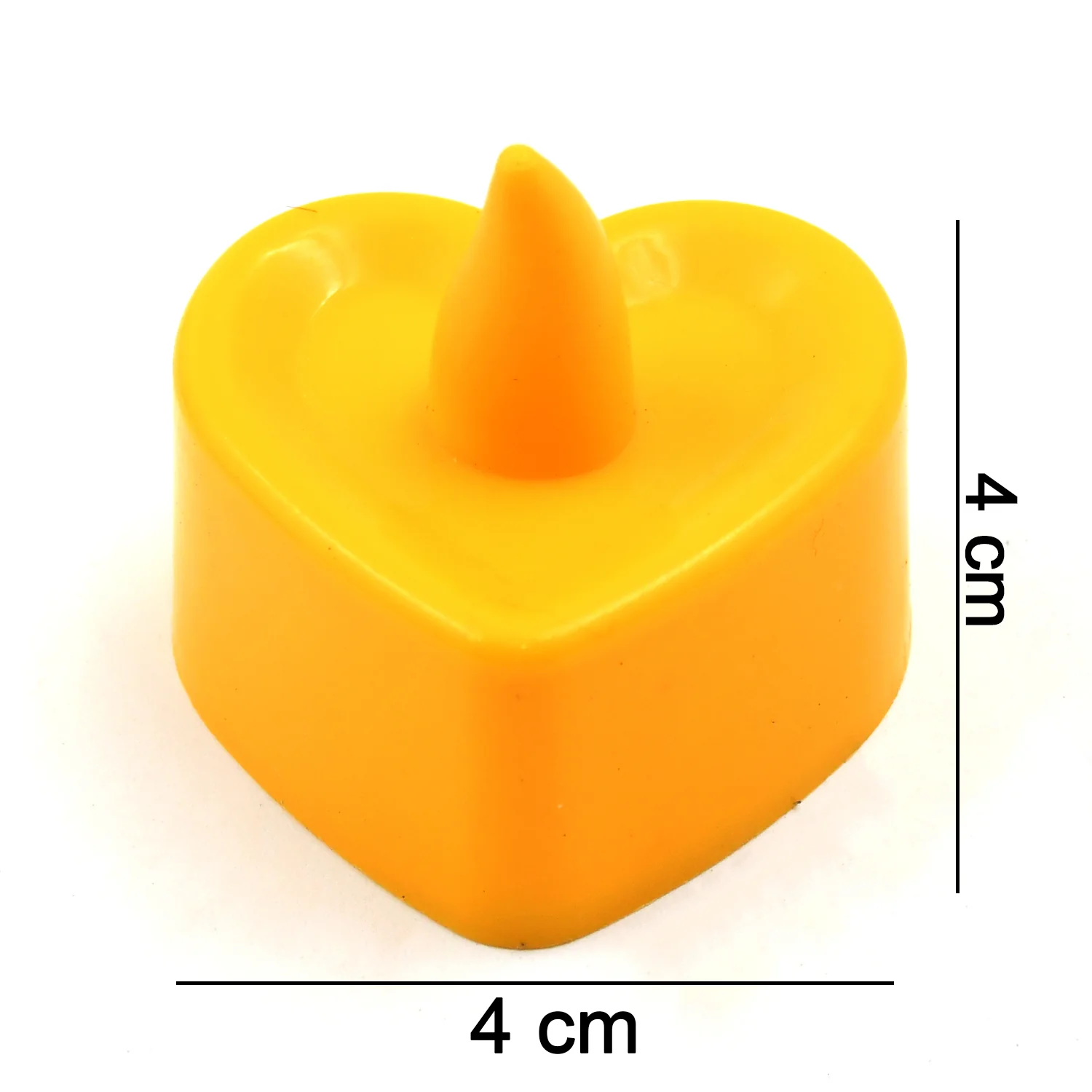 LED Tealights, Smokeless Plastic Decorative Candles, Diwali (Pack Of 6 / Multicolor) - Image 6