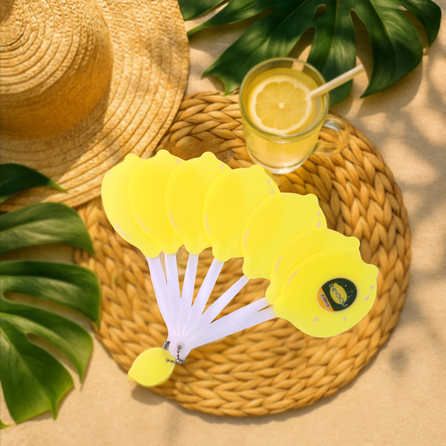 Lemon-Shape Hand Fan - (1 Pc) - Image 7
